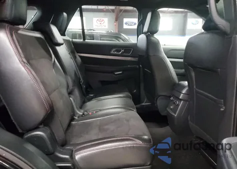 2018 Ford Explorer Xlt из США, поврежденный, VIN 1FM5K8DH7JGC59927